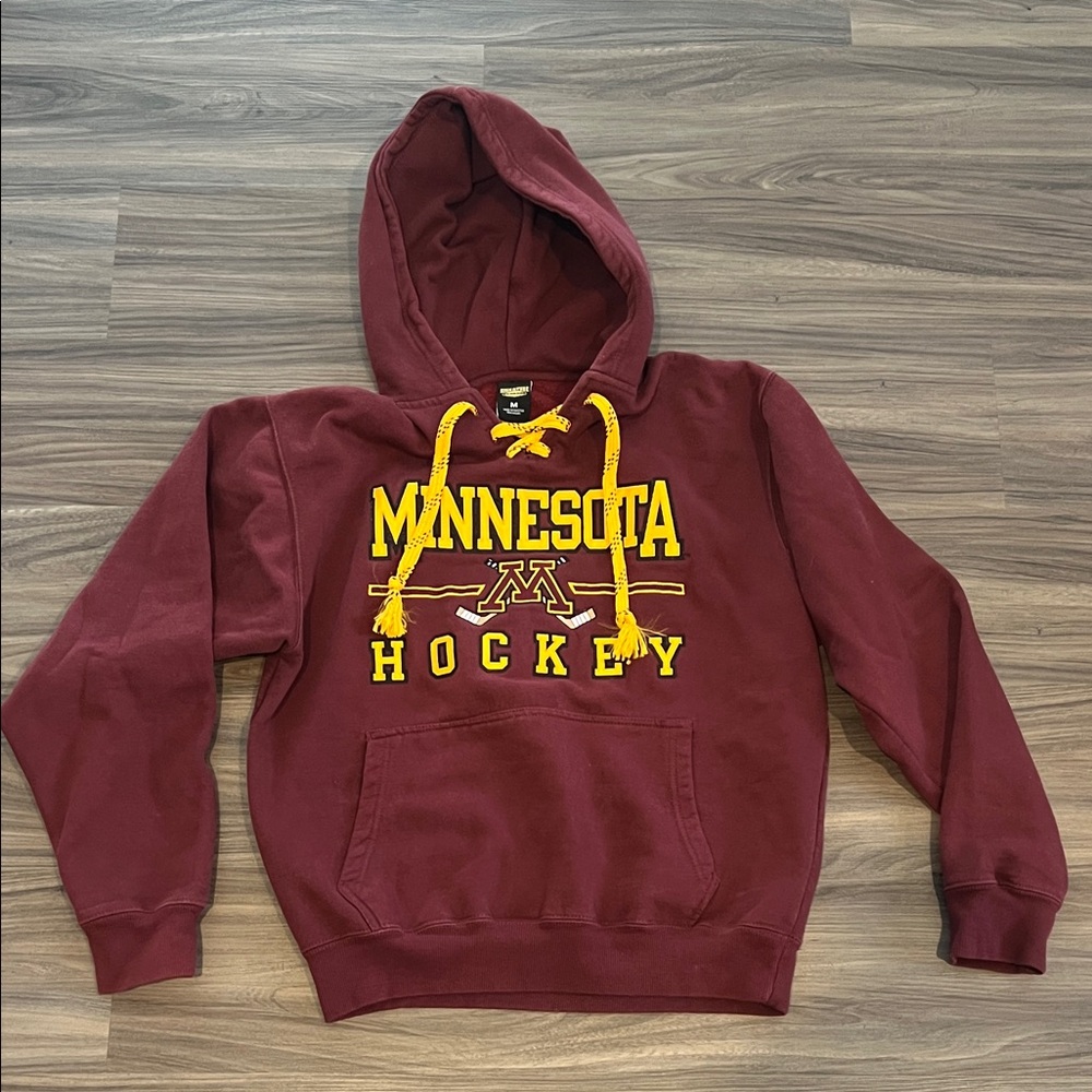 Vintage University of Minnesota Gopher Hockey Hoodie